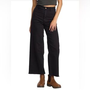 Billabong Free Fall Wide-Leg Black Jeans
